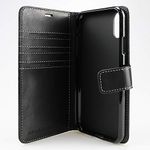 vest Anti Radiation Wallet Case for iPhone XR (10R) with RFID Protection Bump & Shock Protection [Black]