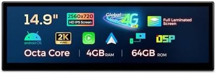 XTRONS 14.9 Inch Android 13 Car Ste