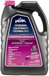 PEAK OET Extended Life Pink 50/50 Prediluted Antifreeze/Coolant for European Vehicles, 1 Gal.