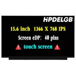 HPDELGB Replacement for HP 15-DY2702DX 15-DY2703DX 15-DY1043DX 192L0UA P/N 5D10T05360 LCD OnCell Touch Screen Display Digitizer 40pins HD 1366x768