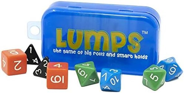 Lumps, the Game of Big Rolls and Smart Holds, Addictive Family Dice Game, Fast-Paced Fun for All Ages, Strategy Game for Kids and Adults, Perfect for Game Night, Travel-Friendly, Ages 8 and Up