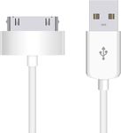 Selling United USB Sync and Charging Data Cable compatible with iPhone 4/4s, 3G/3GS, iPad 1/2/3, 30-Pin Cables Charger Lead - 1M White