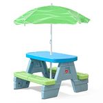 Sun & Shade Picnic Table with Umbrella