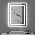 LOAAO 28X36 LED Bathroom Mirror wit