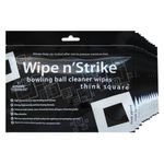 Dr. Wipe Cleaner Wipes Bowling Ball Cleaner Wipes Set of 6