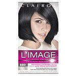 Clairol L'Image Permanent Hair Dye, 880 Soft Black Hair Color, 1 Count(Packaging May Vary)