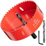 GARHWAL Bi-Metal Hole Saws - 127mm Wood Cutter, Metal Hole Saw, Circular Cutter for Walls, Core Drill Bit - Fast Cutting with Long-Lasting Blades for Plumbing, Conduits, Kitchens, Other DIY Projects