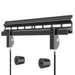 suptek Studless TV Wall Mount for Most 23-60 Inch TVs up to 99 lbs, Low Profile No Drill TV Mount, Drywall TV Bracket with Max VESA 400x400mm, No Stud, No Drill, Easy Install, MF8