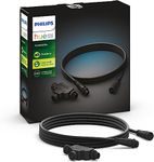 Philips Hue Low Voltage Extension Cable, 2.5 m, Black, Plug & Play