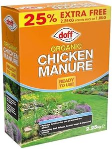 Doff Organic Pelleted Chicken Manure Fertiliser, Orange
