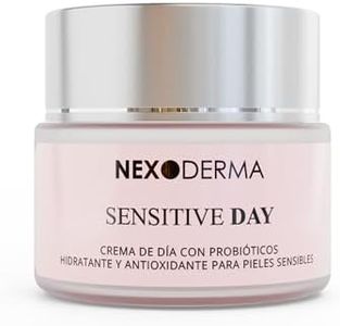 Nexoderma Crema Facial Para Pieles Sensibles y Muy Secas | Hidratante y Antioxidante con Probióticos | Ingredientes Científicamente Avanzados | 97% Ingredientes Naturales | 50 ml
