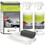 Leather Care Complete Kit W/Care lotion, Mild shampoo, applicator glove and sponge