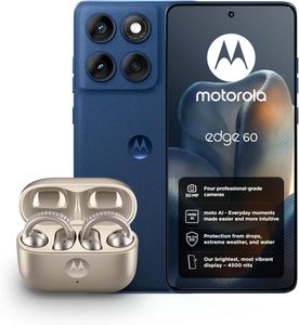 Motorola Edge 60 Smartphone – Pantone Gibraltar Sea Blue