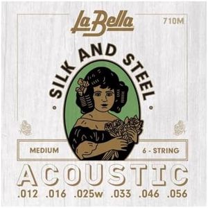 La Bella 710M Silk & Steel - Medium Acoustic Guitar String