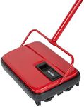 Eyliden Carpet Sweeper, Mini Size Lightweight Hand Push Carpet Sweepers - No Noise, Non-Electric - Easy Manual Sweeping, Automatic Compact Broom Only for Carpet Cleaning