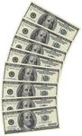 USA Party Napkins 100 Dollar (pack of 10)