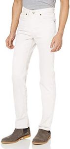 Lee Men's Jeans American Standard Denim Pants, 201, Plus Size, White, W30