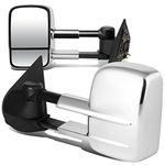 DNA MOTORING TWM-002-T222-CH Pair of Towing Side Mirrors