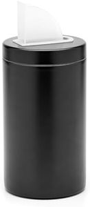 BALIBETOV Yerbero Yerba Container with Spout - Stainless Steel Container Pouring Lid Easy Filling Mate Cup - Works for Sugar Dispenser sugar container and Coffee Container For Ground Coffee (Black)