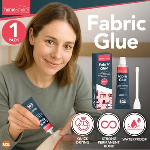 SOL Fabric Glue, 50ml – Strong Textile Adhesive