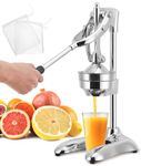 Moongiantgo Commercial Manual Juicer Hand Press Citrus Juicer Extractor Pomegranate Orange Lime Lemon Squeezer Fruit Juicer Machine