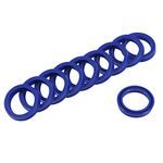 uxcell UN Radial Shaft Seal 20mm ID x 26mm OD x 5mm Width PU Oil Seal, Blue Pack of 10