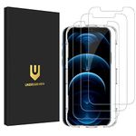 UNBREAKcable Pack of 3 Tempered Glass for iPhone 12 Pro Max (6.7 inch) - HD 9H Hardness Screen Protector Film for iPhone 12 Pro Max [Anti-Scratch, Bubble-Free, Anti-Fingermark]