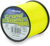 Hi-Seas Grand Slam Monofilament Line, 6 lb / 2.7 kg Test, 010 in / 0.25 mm Dia, Fluorescent Yellow, 2000 yd / 1829 m