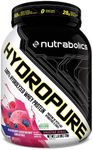 Nutrabolics Hydropure, 100% Hydrolyzed Whey Protein Powder, Blueberry Raspberry Smoothie, 1.6 Pounds
