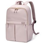 Laptop Backpack with Separate Laptop Compartment Water Resistant Computer Backpacks Fits 15 Inch Notebook Travel Work Bags for Women (Pink)