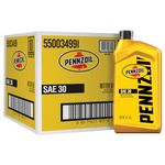 Pennzoil 30 Gasoline Engine Oil, 1 Quart (Case of 6)