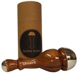 Livronic Kansa Wand Face Detox Bronze/Kansa Wand Body & Foot Massager With Wooden Handle For Detoxification & Deep Relaxation (Pack Of 1)