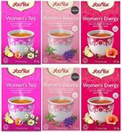 Yogi Tea Women's Mixed Tea Selection - Pack of 6-102 Teabags