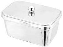 Jugde Butter Holder (Takes Most 500g tubs), Stainless Steel, Silver, 20 x 30 x 25 cm