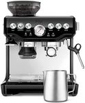 Sage - The Barista Express - Bean to Cup Coffee Machine with Grinder and Manual Milk Frother - 16 Grind Settings, 15 Bar Pump, PID Temp Control, Black Sesame