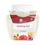 BLOSSOM Edible Glazing Gel for Cake & Desserts Toppings Decoration- Neutral, 250 gm