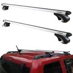 Otherya Aero Aluminum Universal 56'' Roof Rack Cross Bars, Existing Raised Side Rail with Gap - 198 lbs Load Capacity