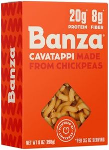 Banza Cavatappi Pasta from Chickpeas - Gluten Free, High Protein, and Lower Carb Protein Cavatappi Chickpea Pasta - 8oz