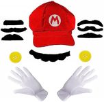 YOOYEH Super Mario Costume, Red Mar