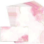 Paper Master Stationary Paper with Envelopes Set - Marble Stationery Paper Set with Letter Writing Paper-Letter Size (8.5 x 11 In), 36 Sheets + 24 Envelopes