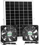 blessny Solar Powered Fan Kit, 25W 