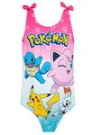 Pokémon Swimsuit Girls Pikachu Swimming Costume Pink 10