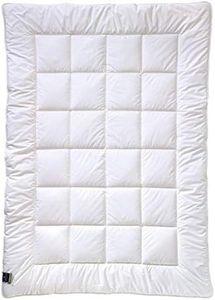 billerbeck Faserdecke Alcando Wärmestufe 4 Jahreszeiten Bettdecke, strapazierfähig 135 x 200 cm Baumwolle, Allergiker geeignet