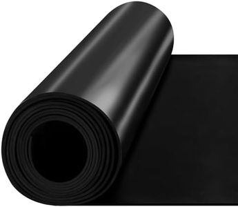 Neoprene Rubber Sheet Roll, 80" x 40" x 1/8" Thick, Heavy Duty Solid Rubber Strip for DIY Gaskets, Heatproof Insulated Gasket Material, Rubber Seal and Support Protection