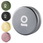 ONGROK Storage Puck, Perfect Size Container to Stash in Your Pocket, Airtight, Preserves Moisture Profile, Smell and Aroma (Gun Metal Silver)