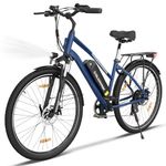 COLORWAY 28" Electric Bike, EBike with 36V 15Ah Removable Battery, Smart DISPLAY, Pedal Assist, 7-Speed, City Bike with 250W motor, Range up to 45-100km, Suitable for both men and women.