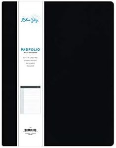 Blue Sky Professional Padfolio: Comprehensive Portfolio and Efficient Document Organizer, Ideal Business Accessory for Modern Professionals, 9.5" x 12"