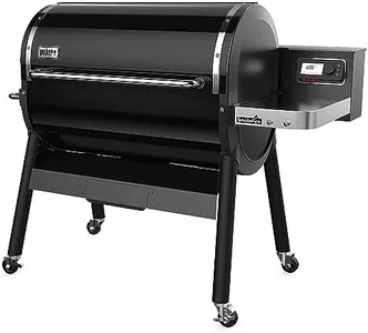 Weber SmokeFire EX6 (2nd Gen) Wood Fired Pellet Grill, Black