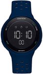 Armitron Sport Quartz Fitness Watch with Silicone Strap, Blue, 22 (Model: 40/8423NVY)