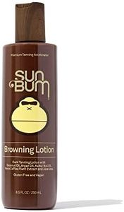 Sun Bum Browning Lotion | Vegan and Reef Friendly (Octinoxate & Oxybenzone Free) Sun Tanning Cream with Aloe Vera | 8.5 oz